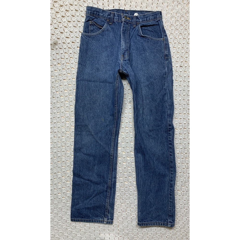 Key Work Jeans Mens Tag 30x32 Aprx 28x30 Blue Denim Outdoor‎ Outfits Cotton
